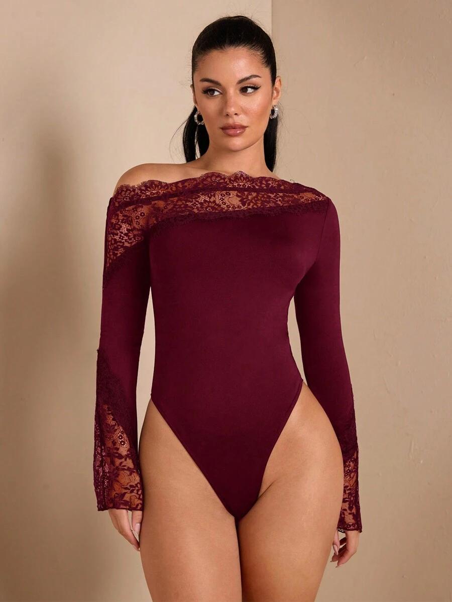 BORDOWE BODY KORONKA