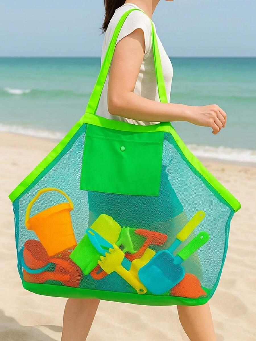 torba plażowa siateczka