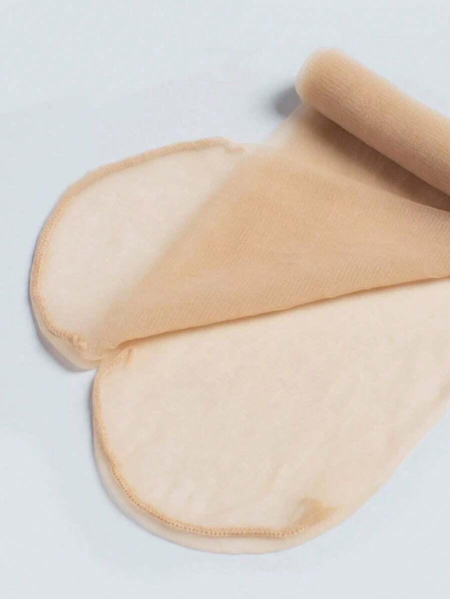 Beżowe skarpetki stopki 5-PACK