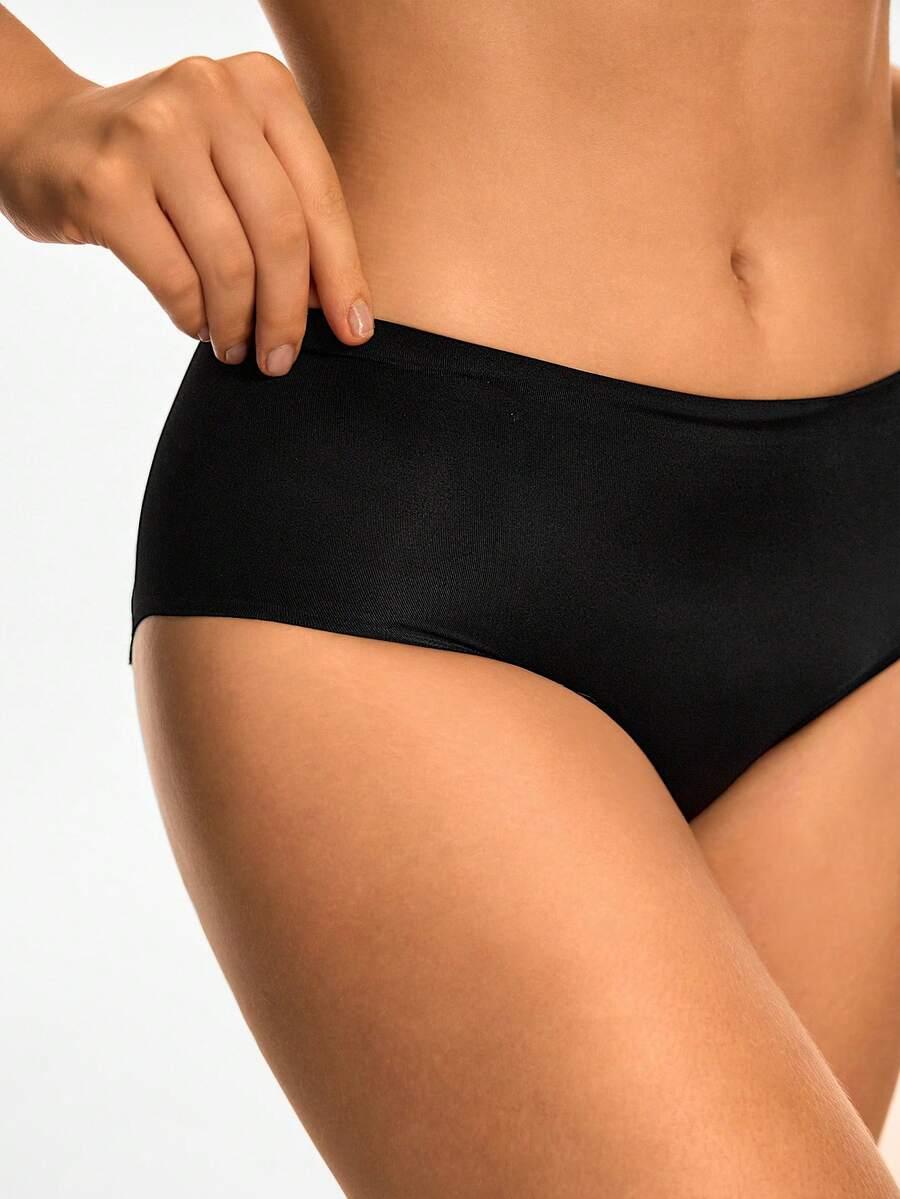 CZARNE MAJTKI MODELUJĄCE BEZSZWOWE push up