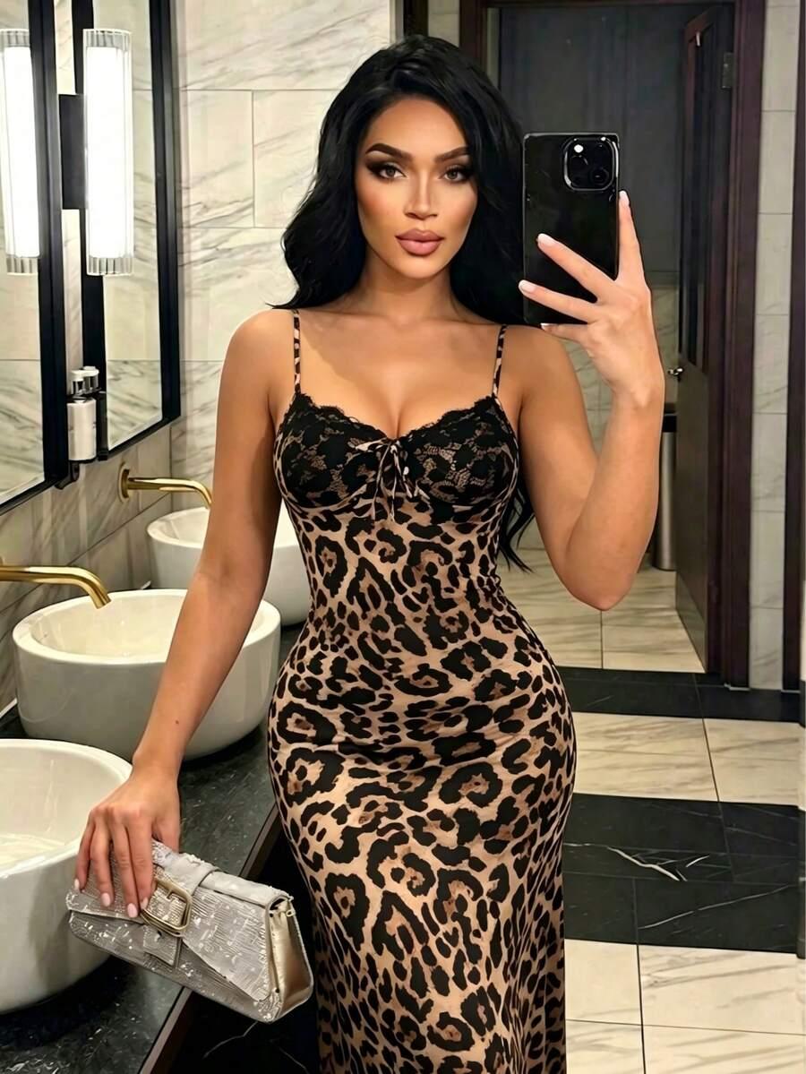 sukienka animal print