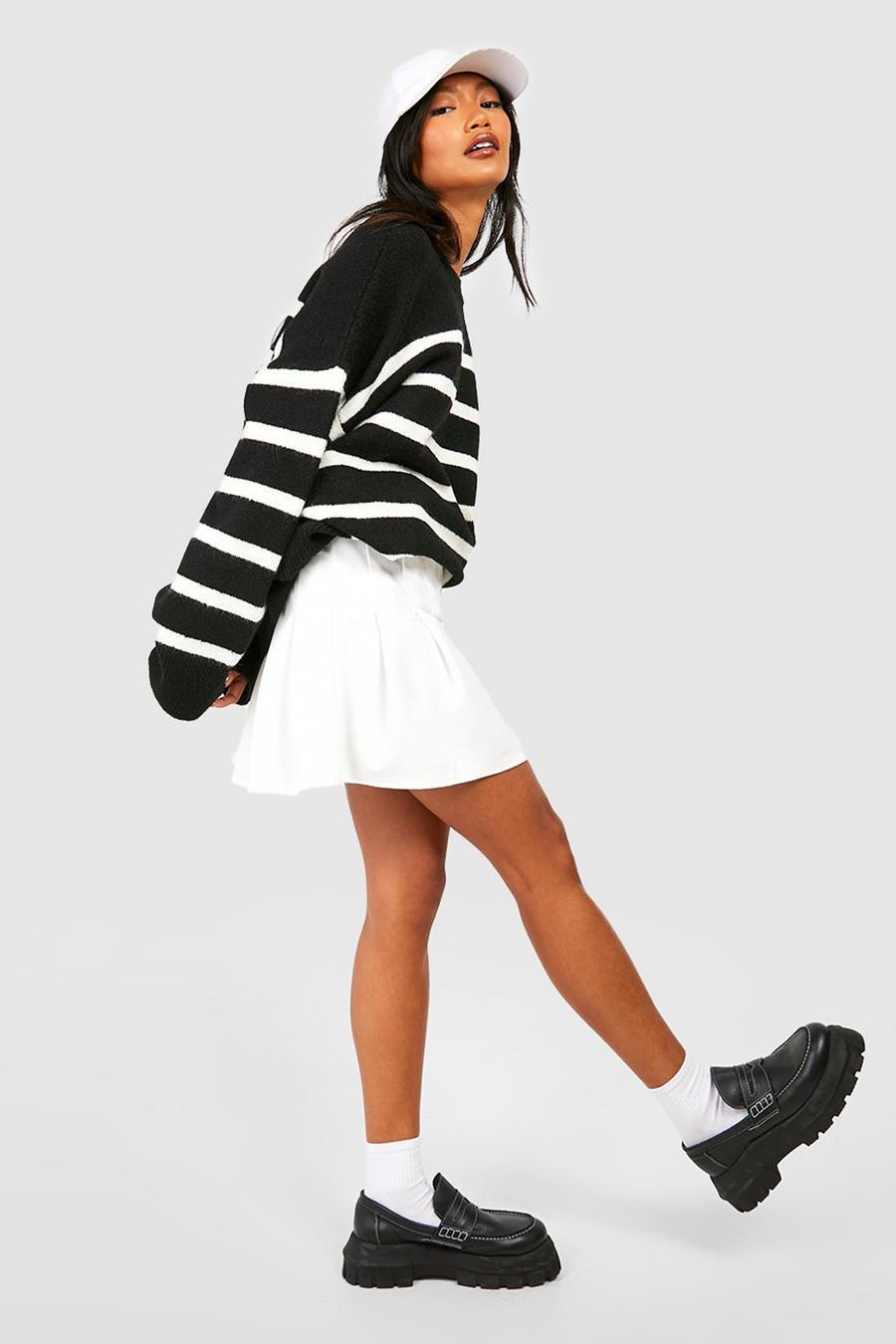 SPÓDNICA MINI PLISOWANA