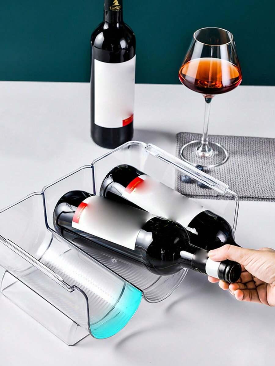 plastikowy stojak  na wino