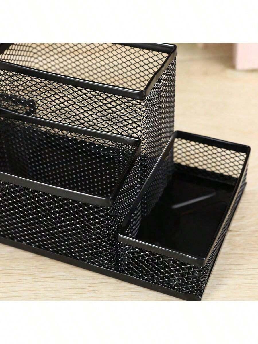 czarny organizer na biuro