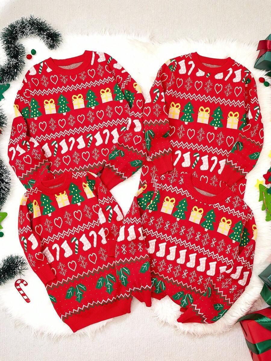 świąteczny sweter wzór