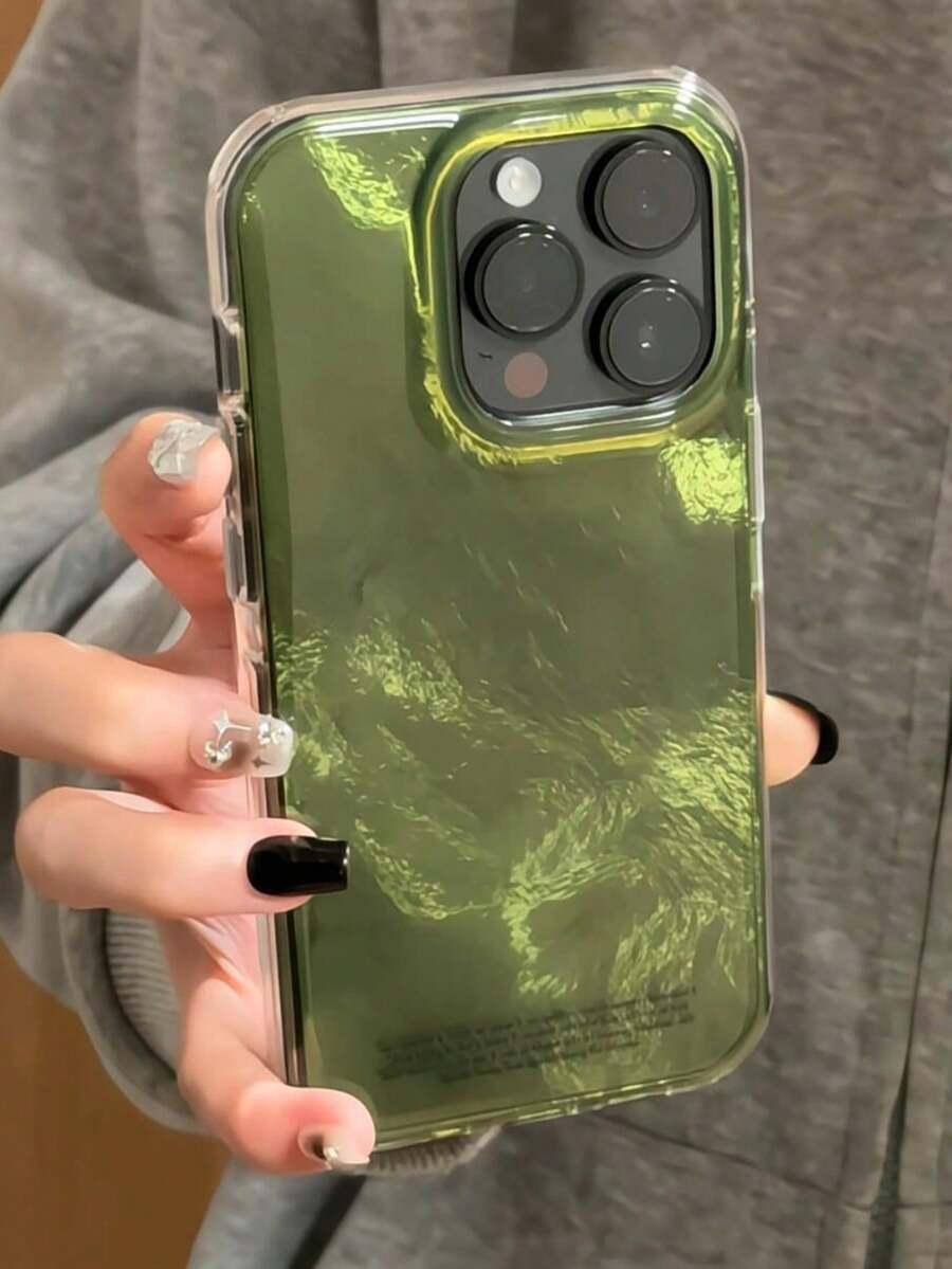 ZIELONE ETUI NA TELEFON IPHONE 15 pro max
