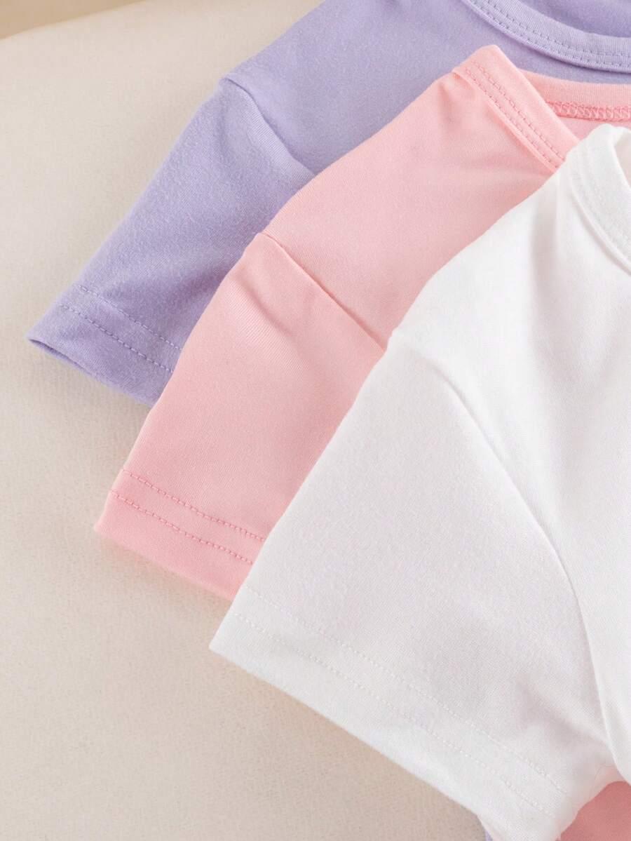 t-shirt nadruk 3-pack