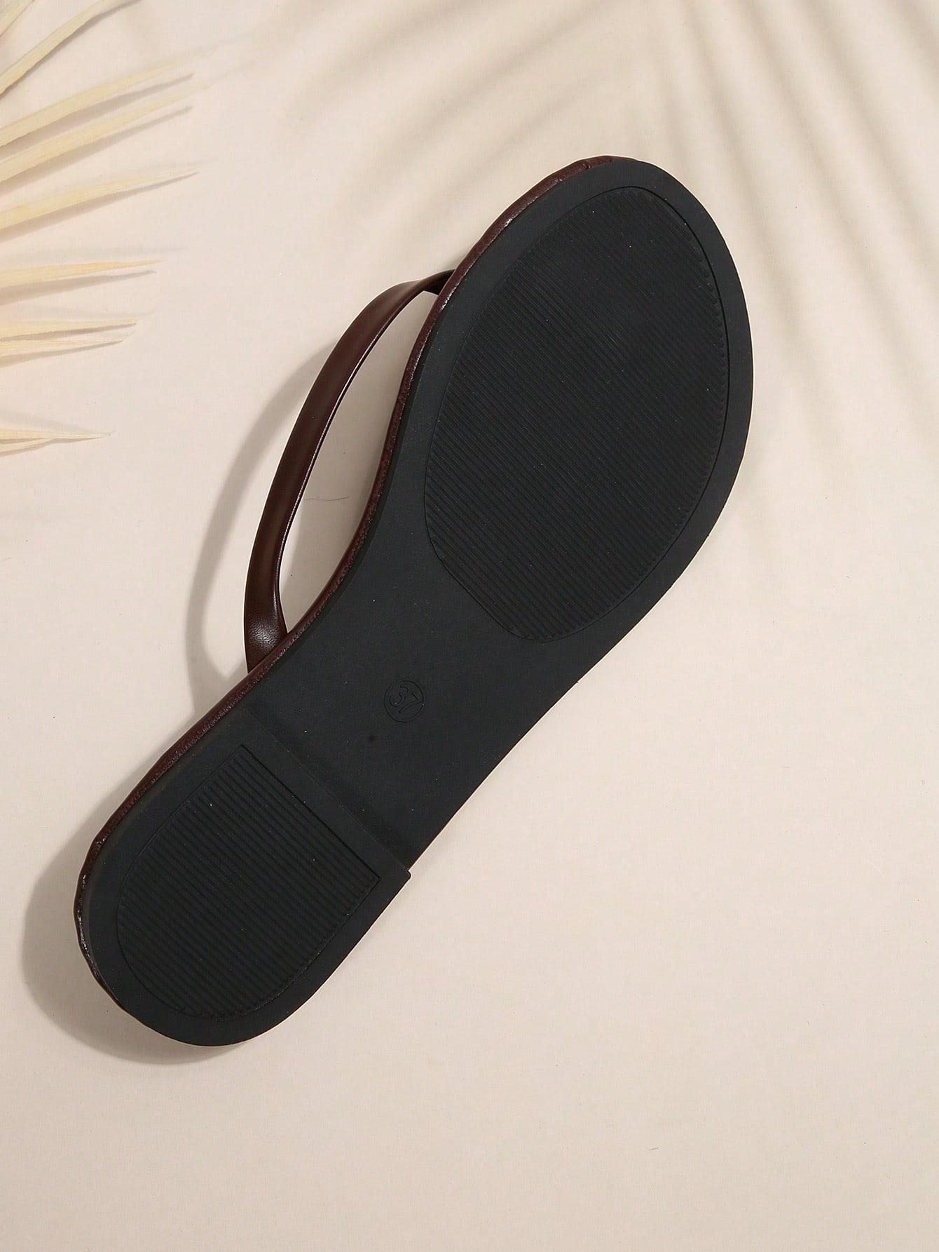 BRĄZOWE JAPONKI CASUAL