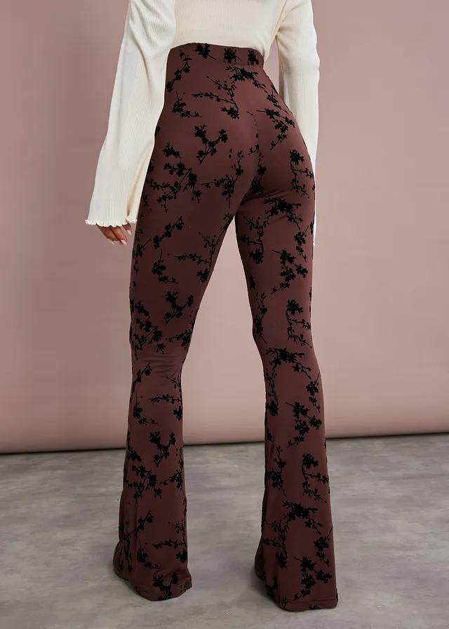LEGGINSY Z POSZERZANYMI NOGAWKAMI