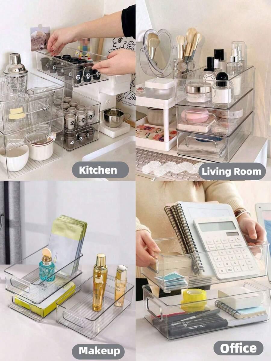 bezbarwny organizer 3-pack