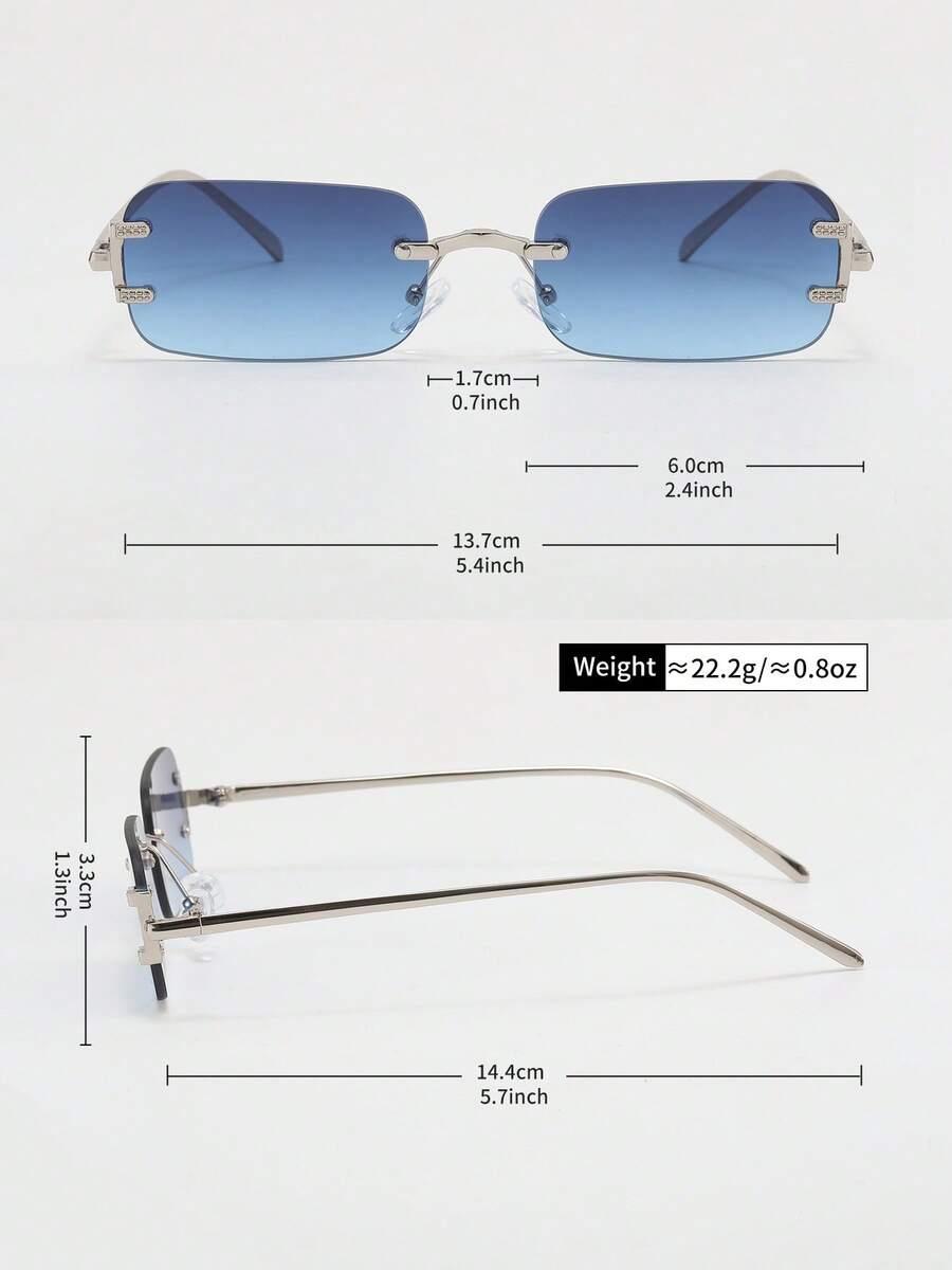 niebieskie okulary przeciwsłoneczne