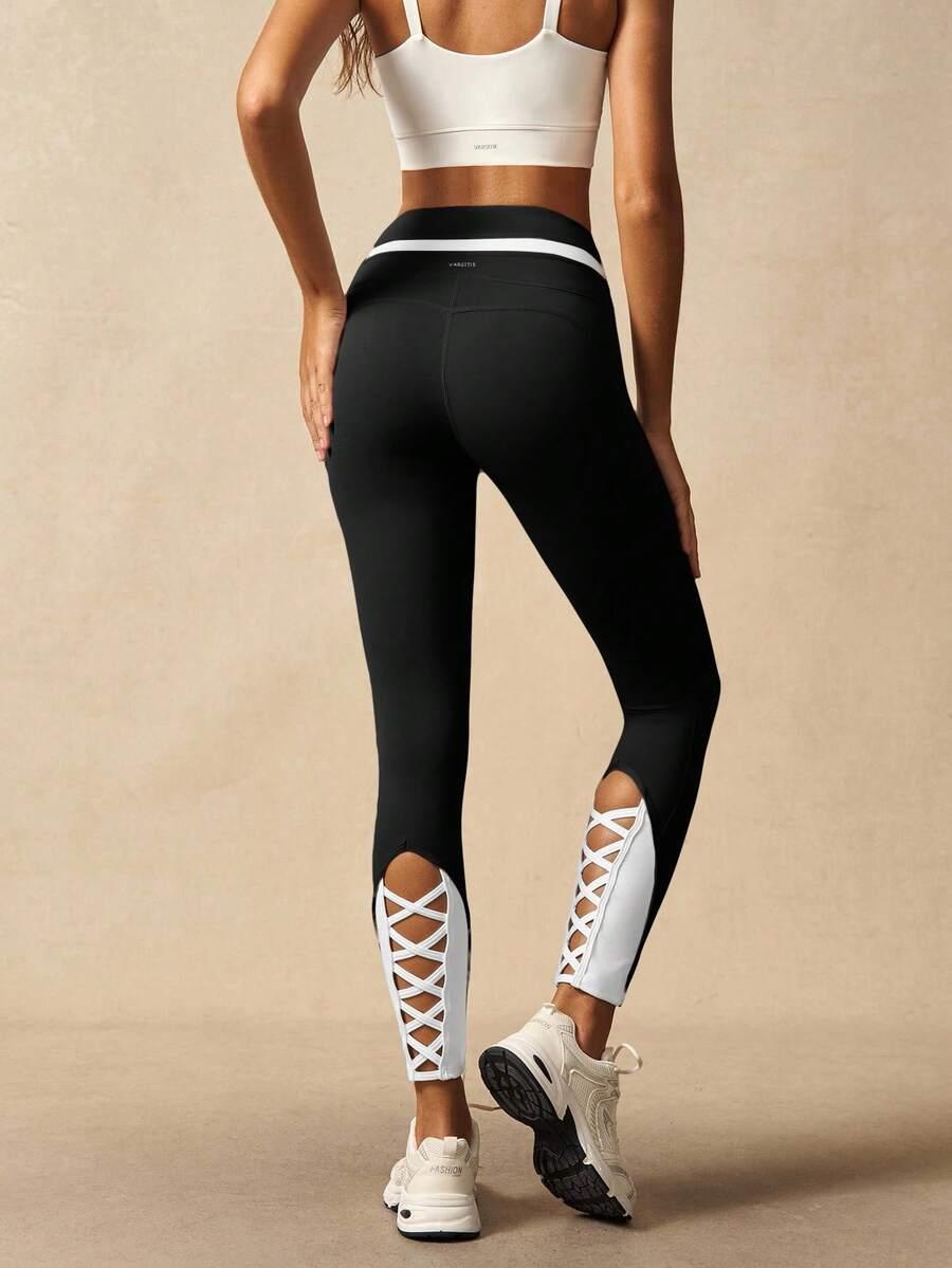 CZARNE LEGGINSY SPORTOWE