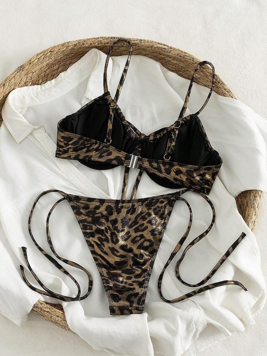 dwuczęściowy STRÓJ KĄPIELOWY ANIMAL PRINT