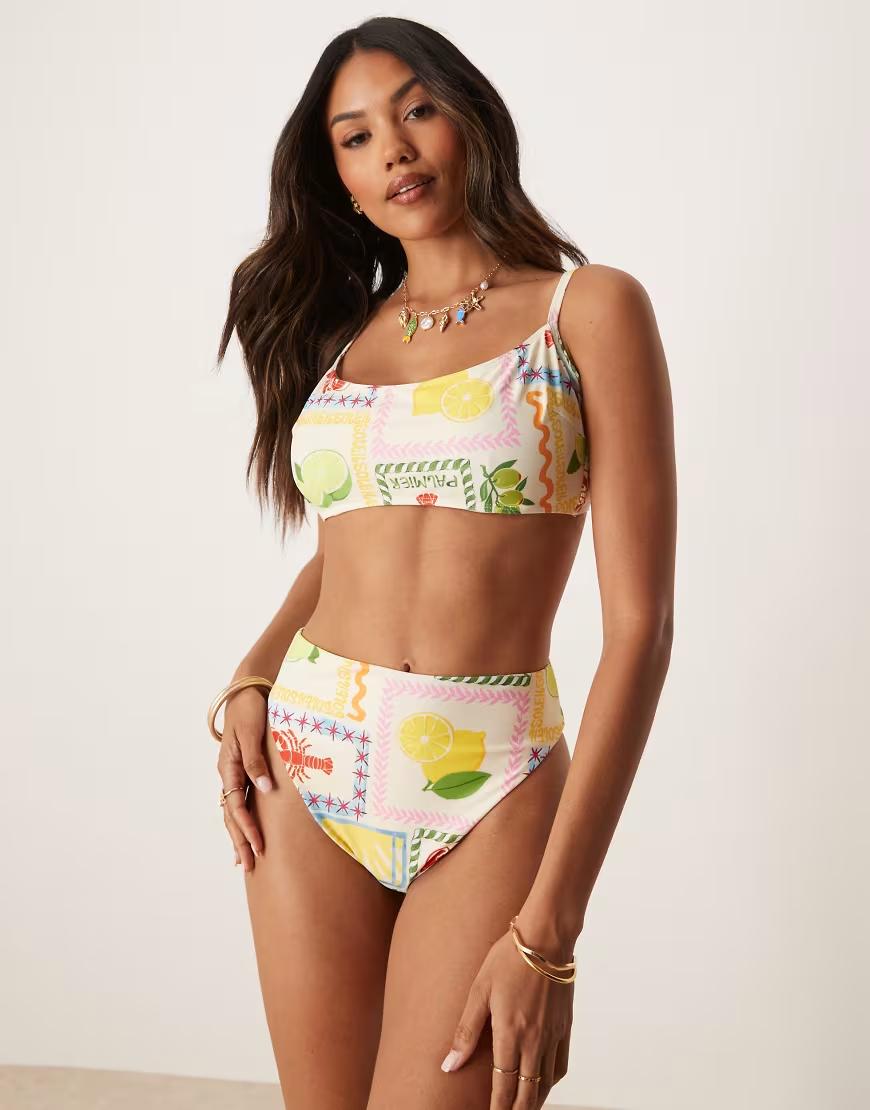 DÓŁ OD BIKINI PRINT