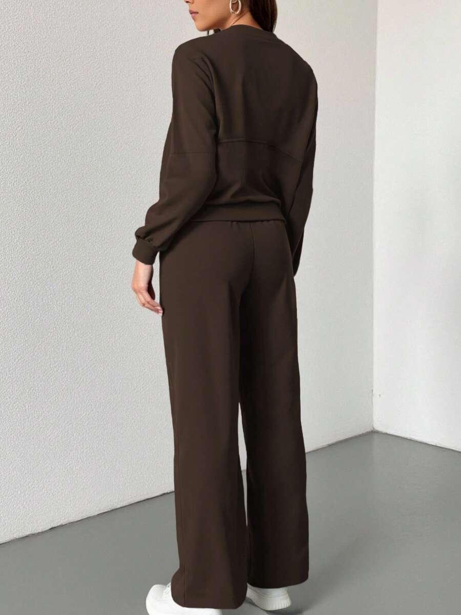bluza spodnie dresowy komplet