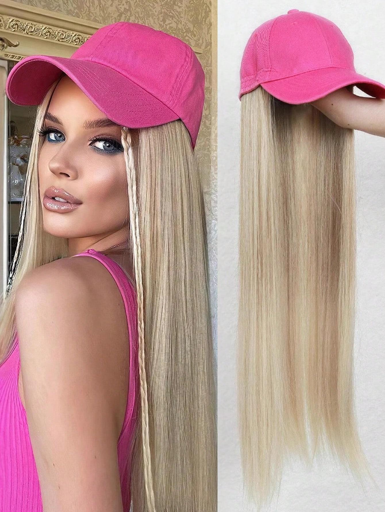 blond peruka czapka