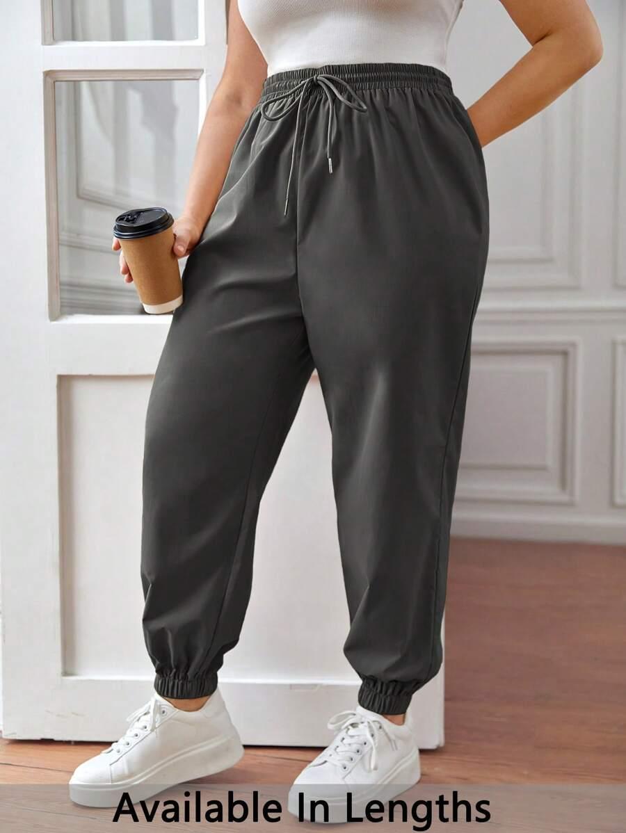 SZARE SPODNIE CASUAL