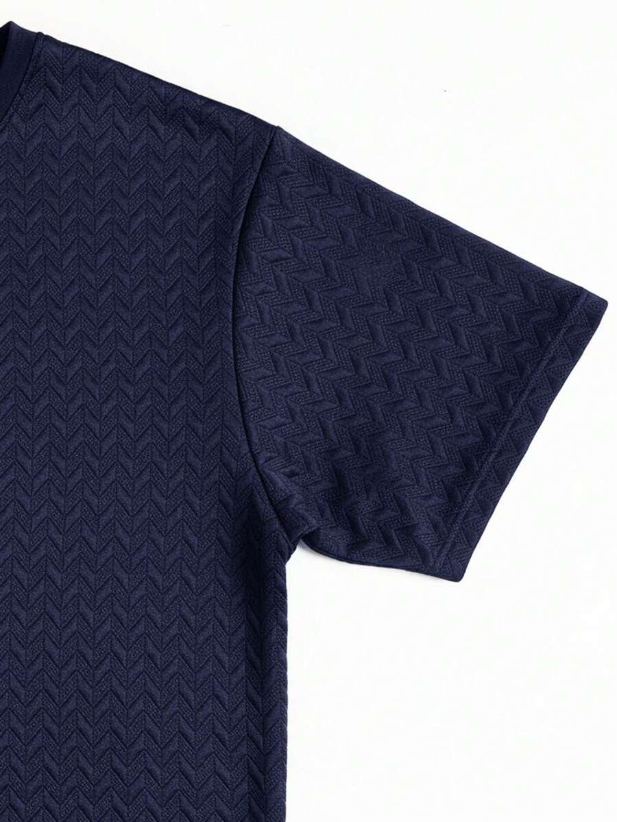 granatowy t-shirt tekstura
