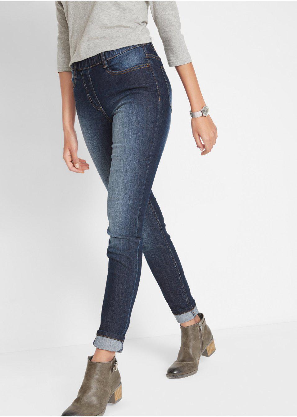 NIEBIESKIE SPODNIE JEANS 