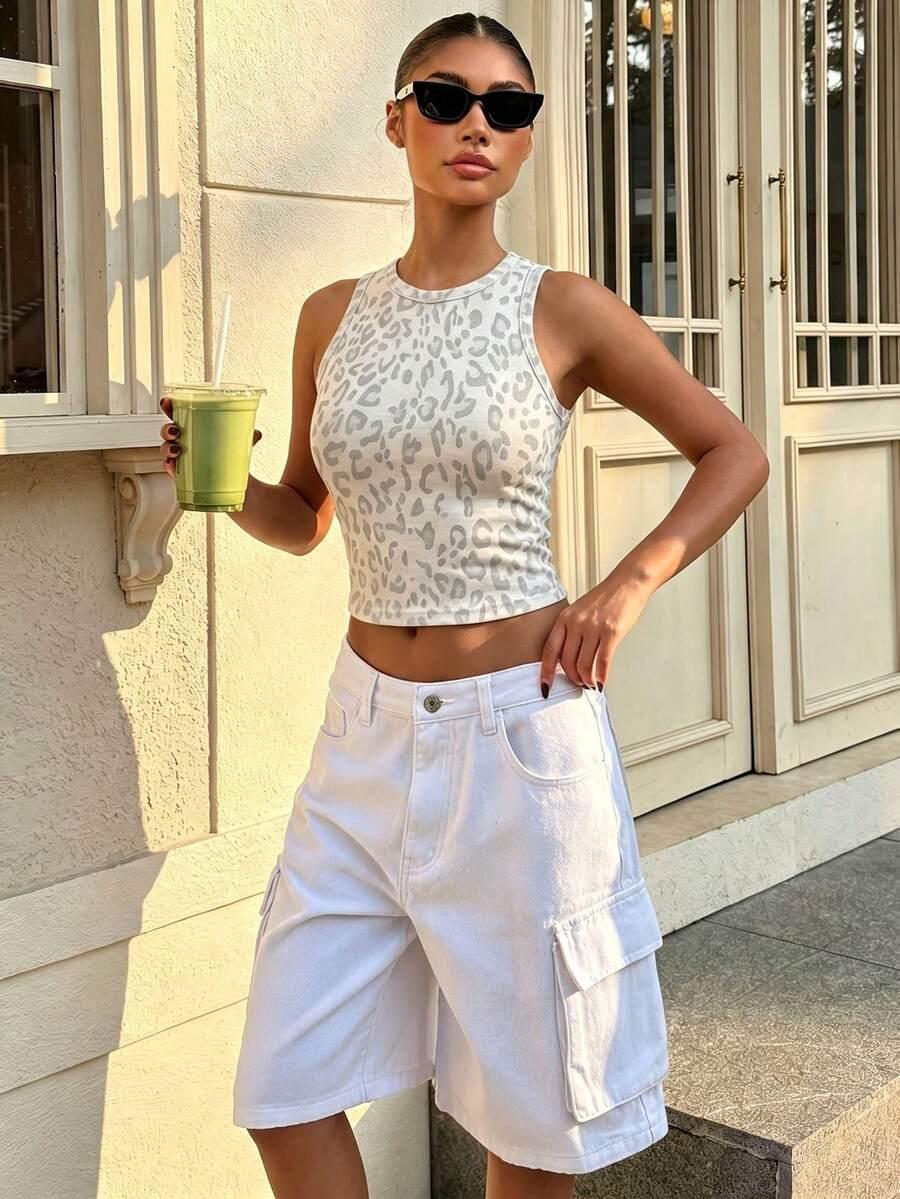 TOP ANIMAL PRINT