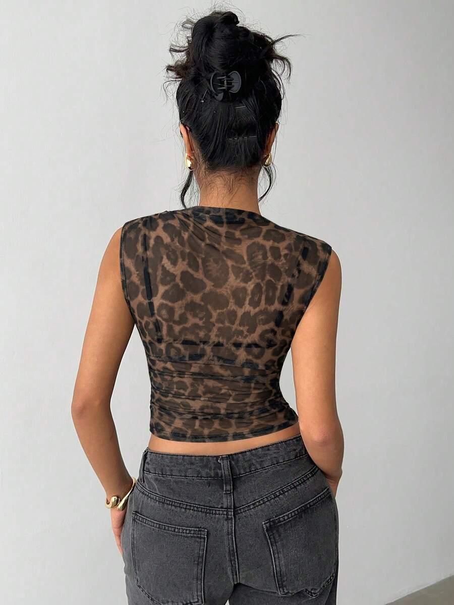 TOP ANIMAL PRINT