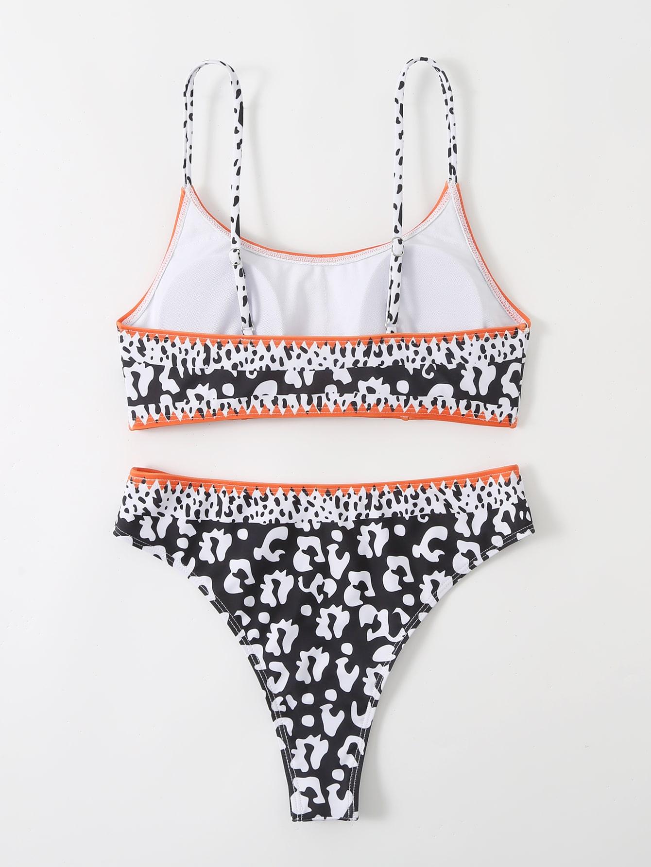 góra od bikini wzór 