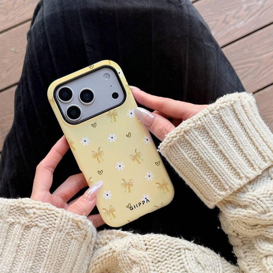 żółte etui na telefon iphone 16