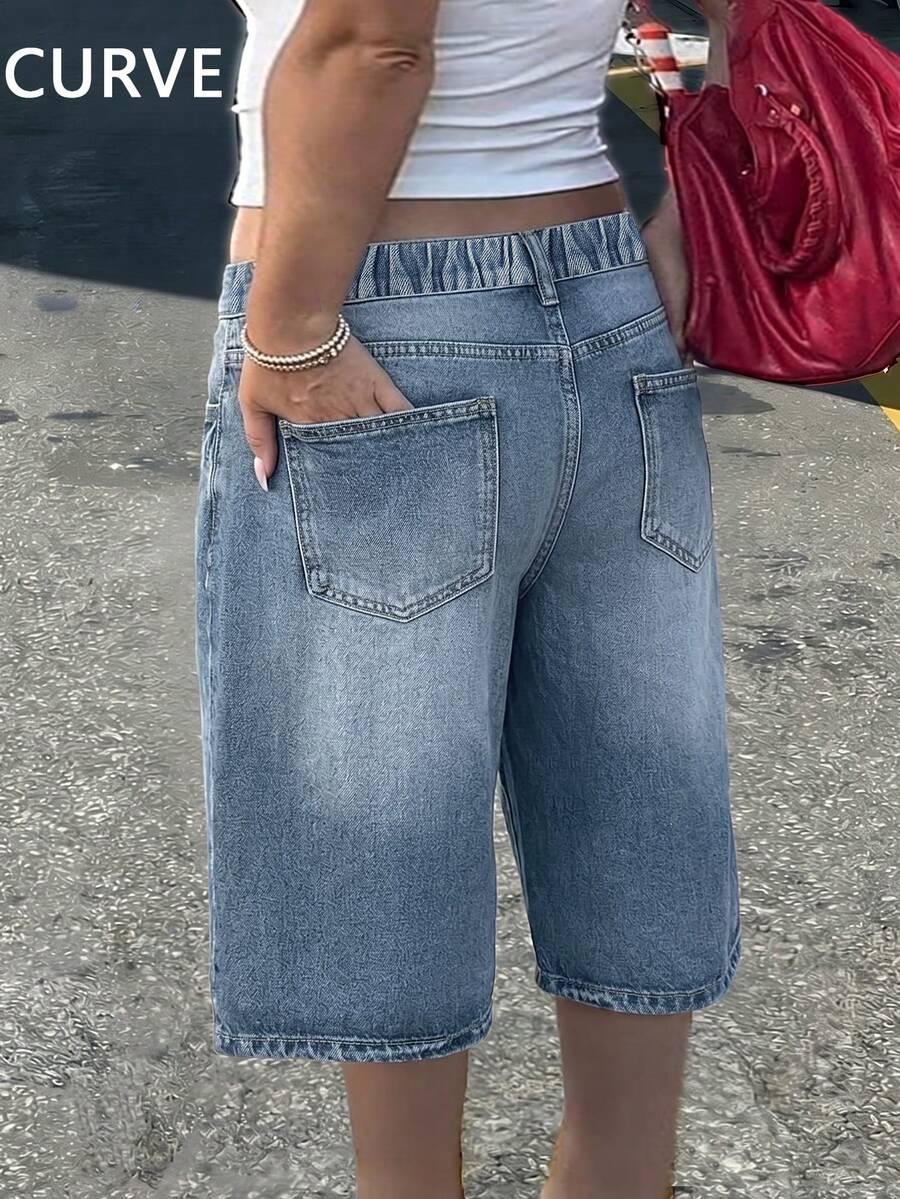 KRÓTKIE SPODENKI JEANS