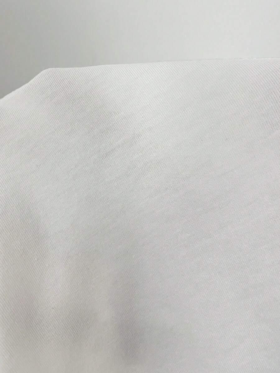 biała bluzka marszczenie