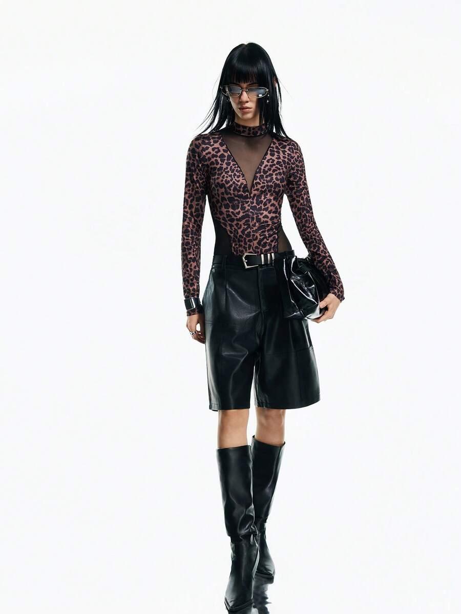 body siateczka animal print