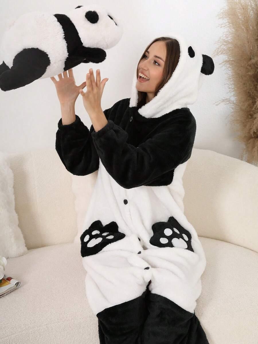 PIŻAMA KOMBINEZON PANDA