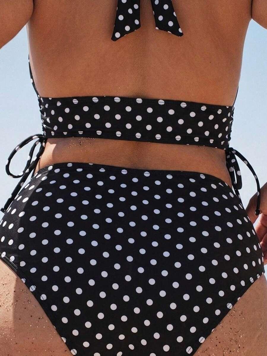 BIKINI 2 CZĘŚCIOWE W GROSZKI