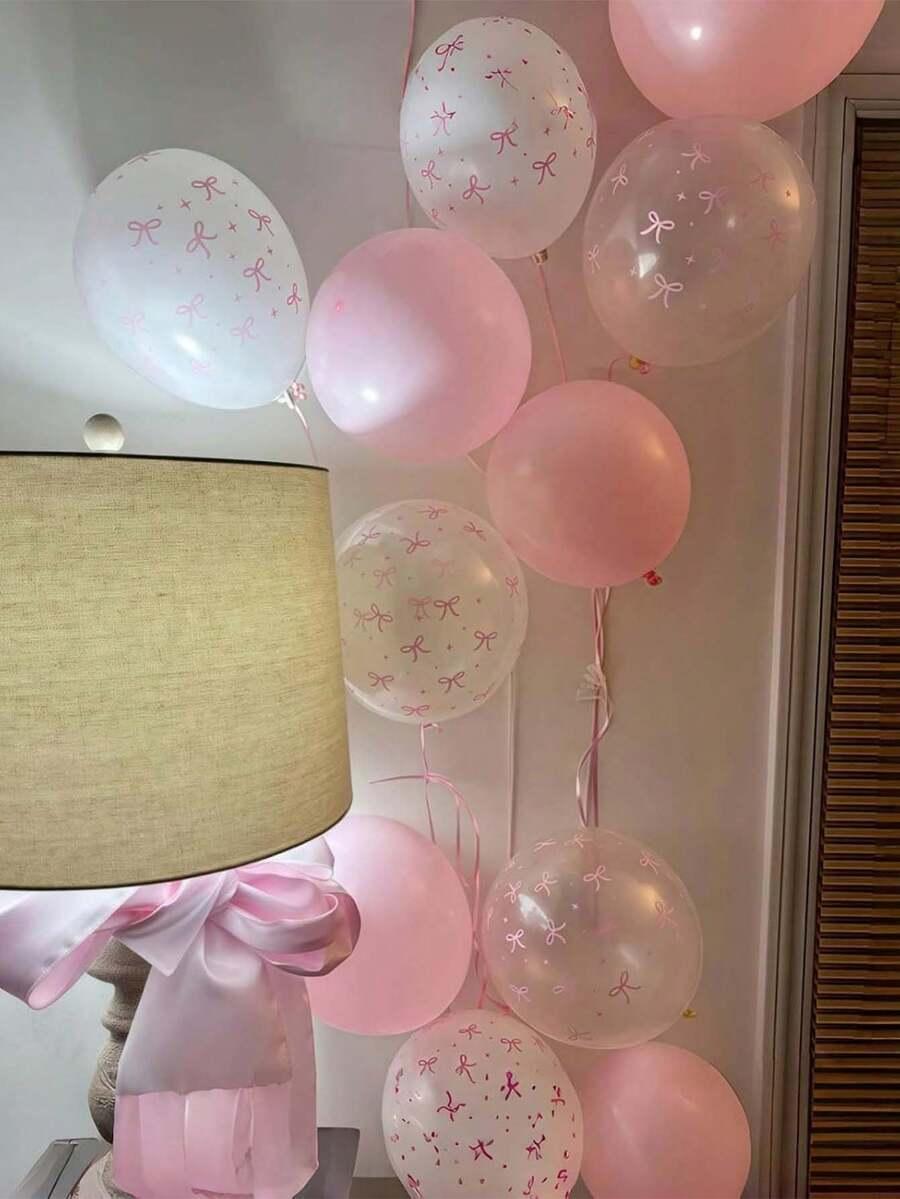 balony różowe 30-pack
