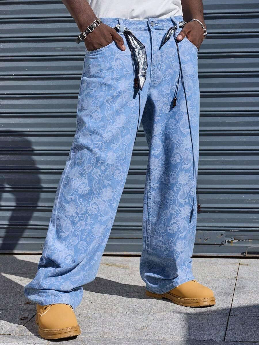 MĘSKIE JEANSY CASUAL WZÓR