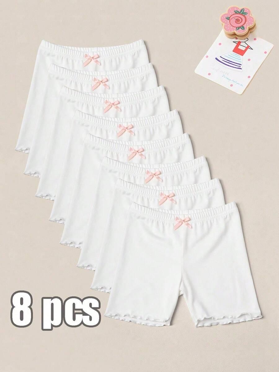 białe spodenki 8-pack