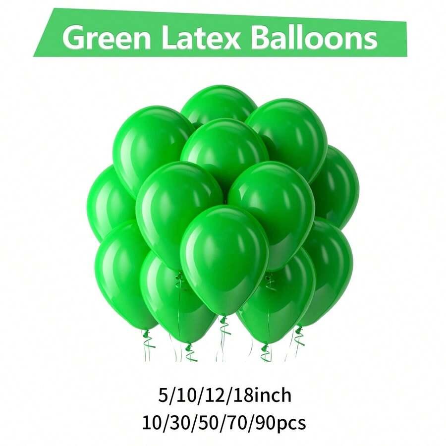 zielone BALONY 30 SZT