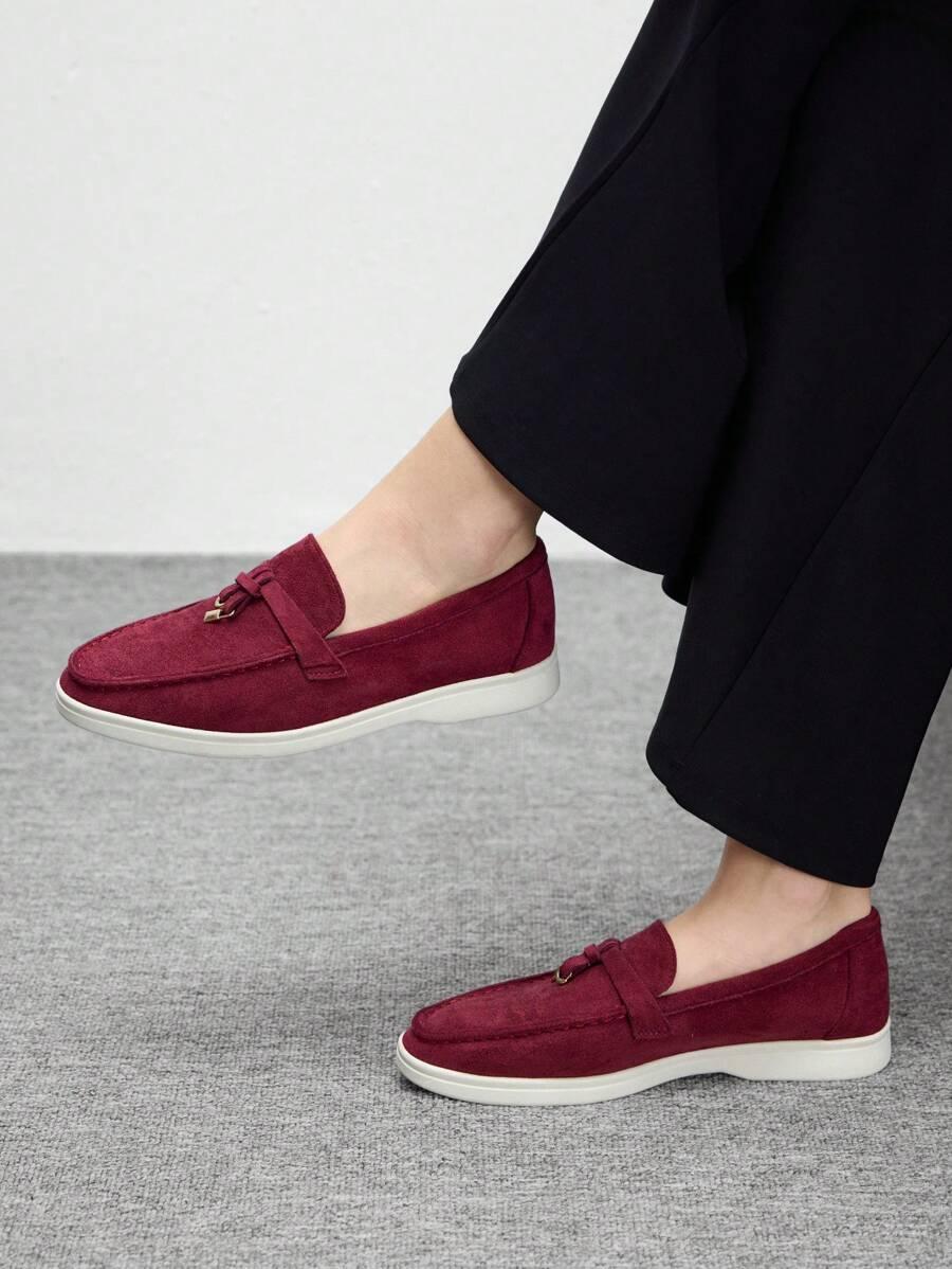 BORDOWE MOKASYNY CASUAL