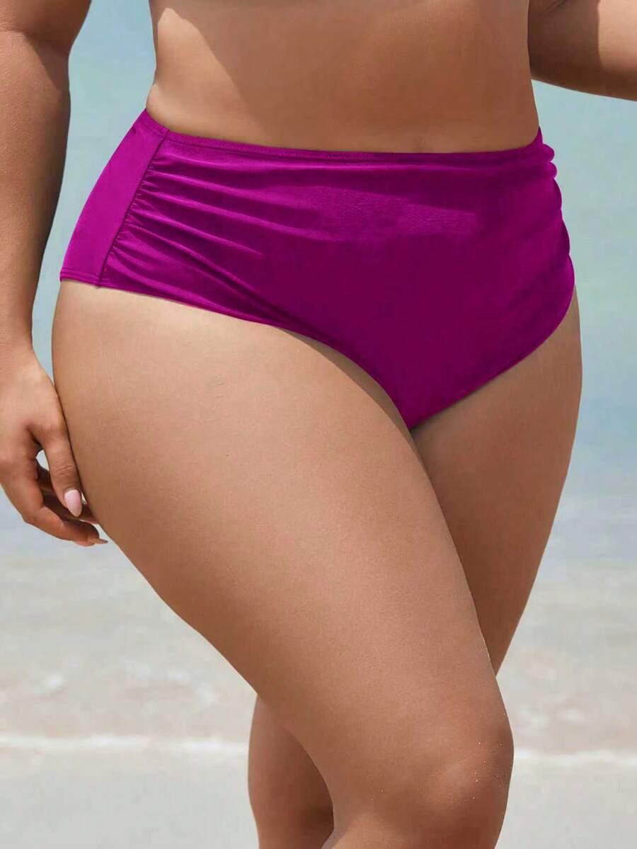 różowy dół od bikini