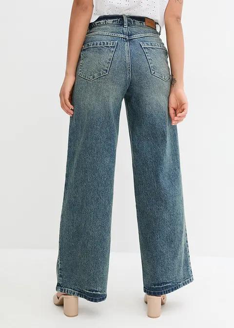 NIEBIESKIE SPODNIE JEANS 