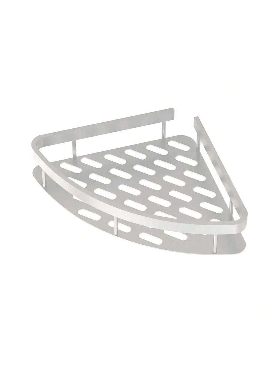 srebrna półka pod prysznic 2-pack