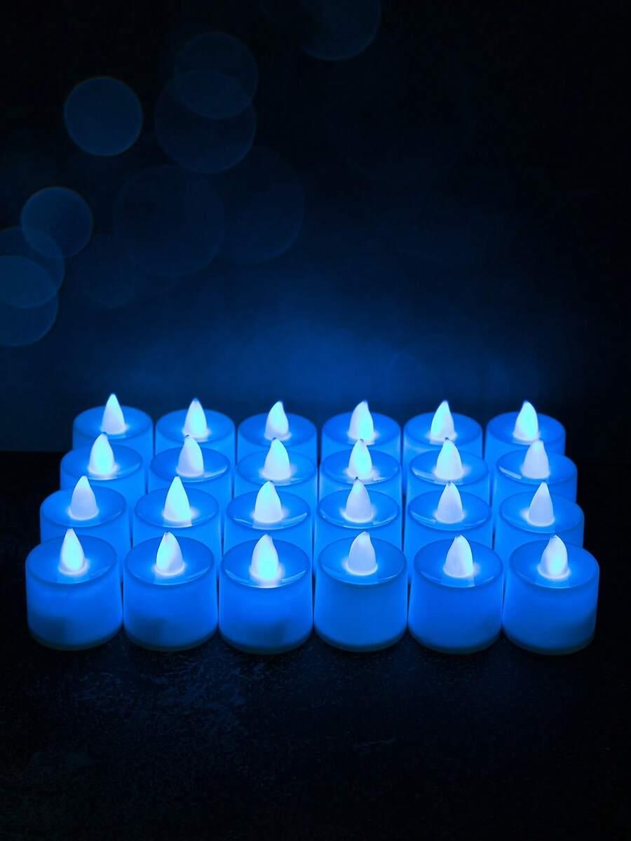 niebieskie lampki led 12szt.