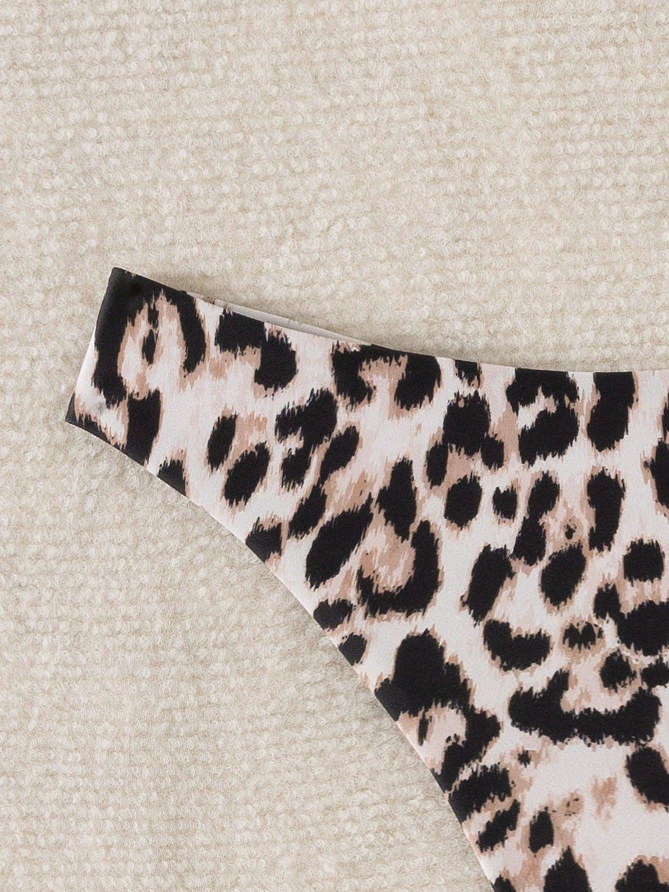  DÓŁ OD BIKINI animal print 