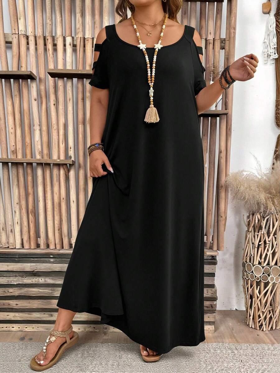 SUKIENKA MAXI OVERSIZE