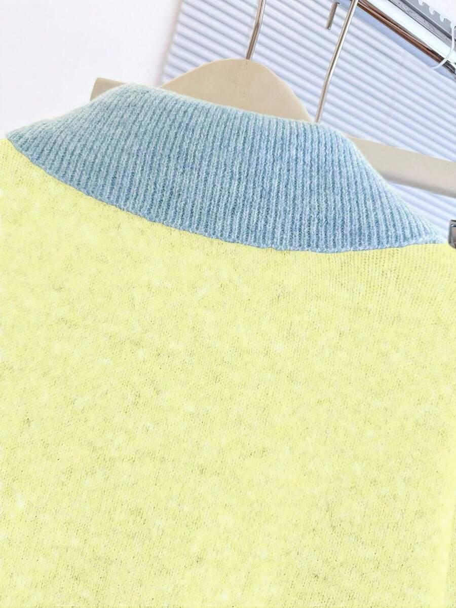 sweter z długim rękawem 