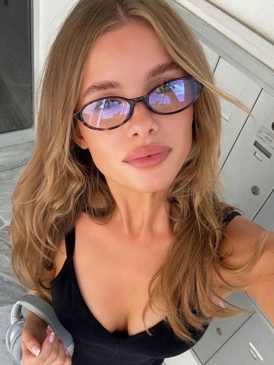 okulary zerówki animal print