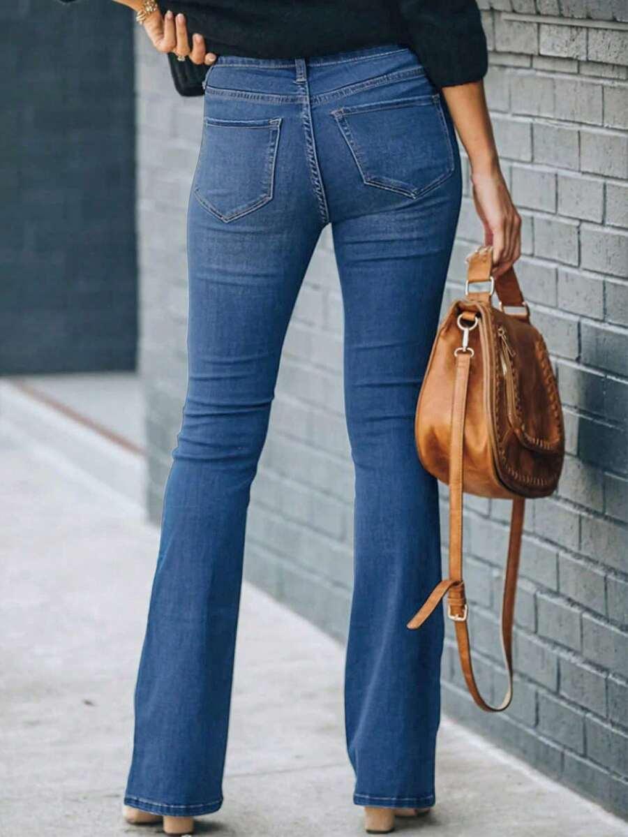 spodnie jeans prosta nogawka