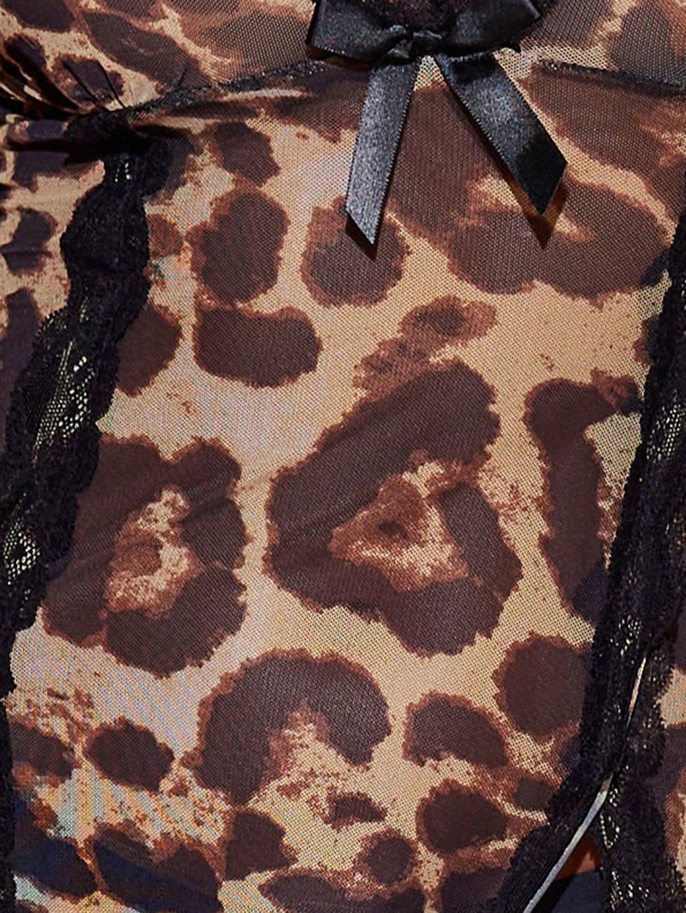 KOSZULKA NOCNA ANIMAL PRINT