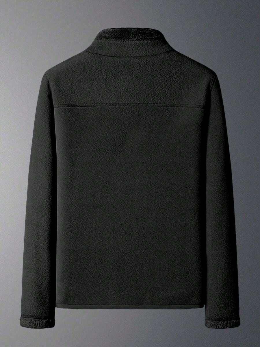 CZARNA OCIEPLANA BLUZA POLAR