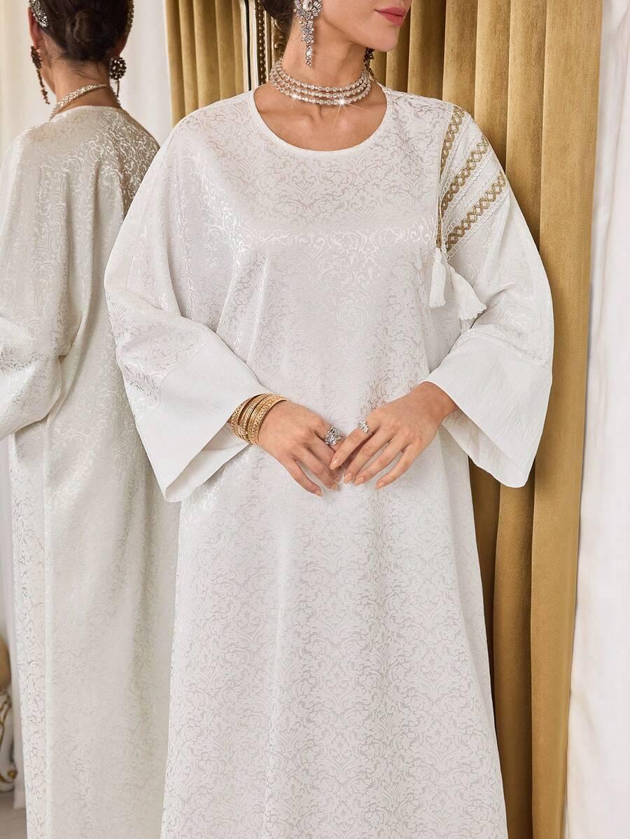 biała maxi sukienka
