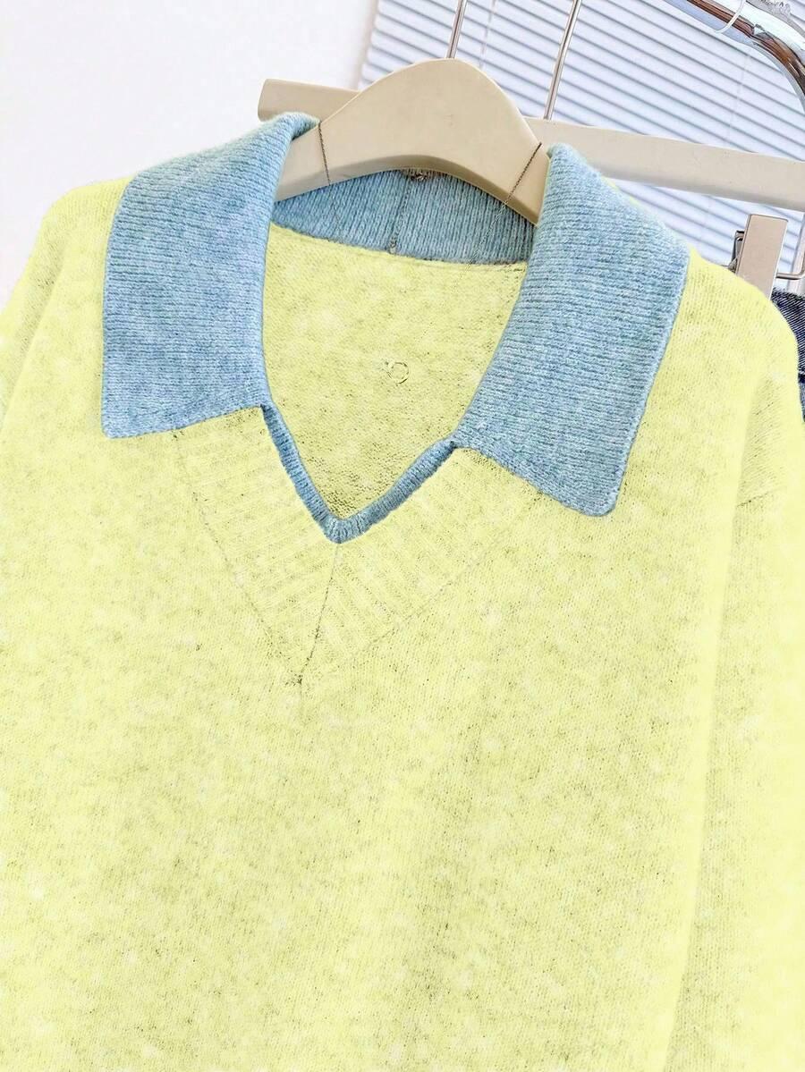 sweter z długim rękawem 